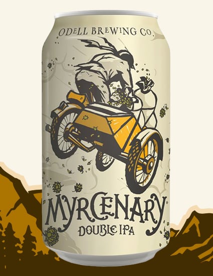 Odell Brewing Adding Nevada Distribution w/Breakthru 25 Odell Brewing Co - Myrcenary Can