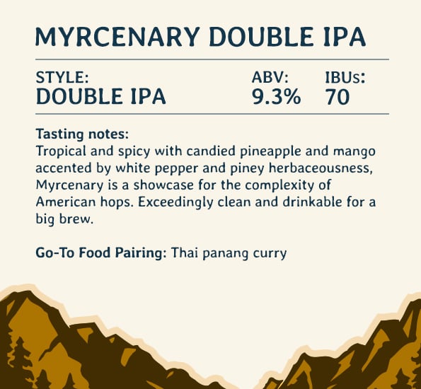 Odell Brewing Adding Nevada Distribution w/Breakthru 26 Odell Brewing Co - Myrcenary Description