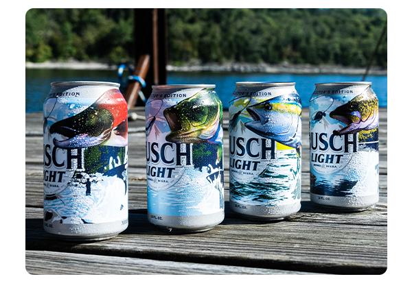 Busch Beer Adding Collector’s Edition Fishing Cans 31 2025 Busch Light Fishing Cans