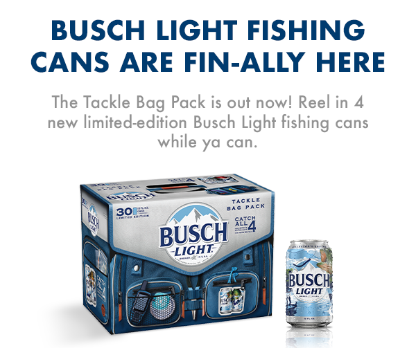 Busch Beer Adding Collector’s Edition Fishing Cans 32 2025 Busch Light Fishing Cans