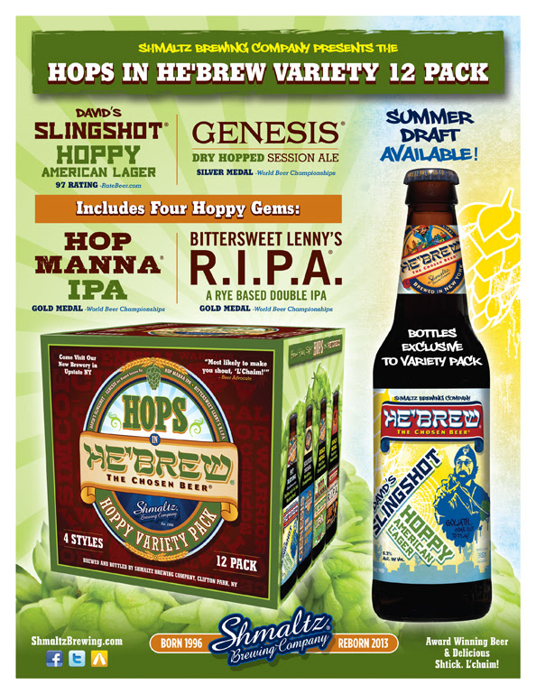 Shmaltz Hops In He'brew Variety Pack Now Available in 37 States 8 post 4
