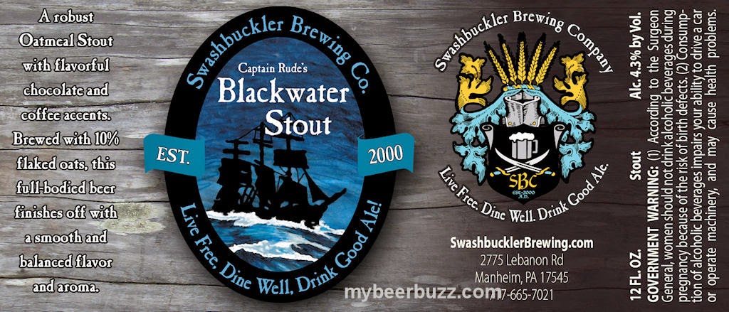 Swashbuckler - Capt. Rude's Blackwater Stout, Red Beard's Irish Red, Gold, Cadeau de Noel, Bermuda Triangle & Trois Poules De Noel 12oz Cans 16 post 73