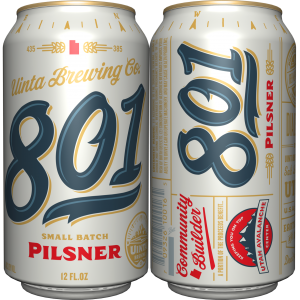 Uinta Introduces 801 Pilsner Cans 8 post