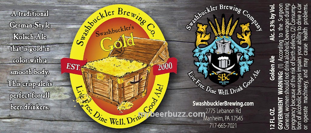 Swashbuckler - Capt. Rude's Blackwater Stout, Red Beard's Irish Red, Gold, Cadeau de Noel, Bermuda Triangle & Trois Poules De Noel 12oz Cans 13 post3 3