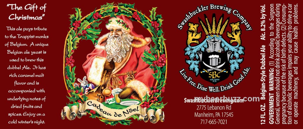 Swashbuckler - Capt. Rude's Blackwater Stout, Red Beard's Irish Red, Gold, Cadeau de Noel, Bermuda Triangle & Trois Poules De Noel 12oz Cans 14 post4 1