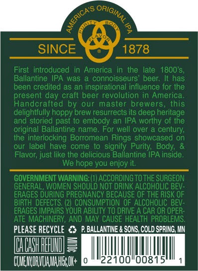 Ballantine IPA - America's Original IPA Returns 11 post5