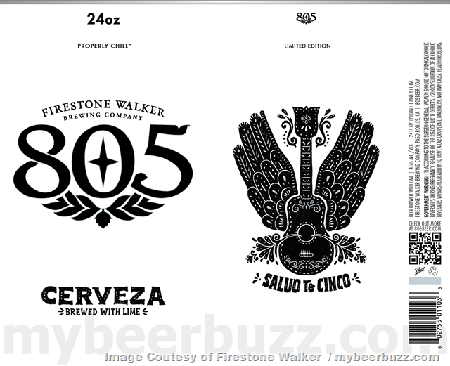 Firestone Walker Adding Cal Poly Lager, 805 Cerveza Salud To Cinco & 805 Cerveza Dia De Los Muertos Firestone Walker Adding Cal Poly Lager, 805 Cerveza Salud To Cinco & 805 Cerveza Dia De Los Muertos