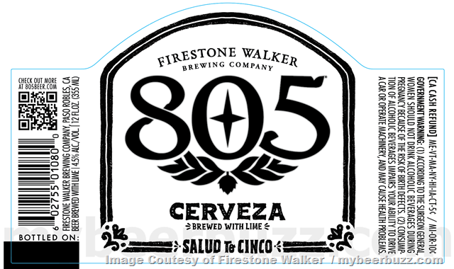 Firestone Walker Adding Cal Poly Lager, 805 Cerveza Salud To Cinco & 805 Cerveza Dia De Los Muertos Firestone Walker Adding Cal Poly Lager, 805 Cerveza Salud To Cinco & 805 Cerveza Dia De Los Muertos