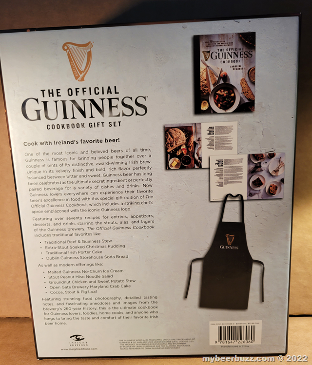 Mybeerbuzz .com Highlights The Official Guinness Cookbook Gift Set Mybeerbuzz .com Highlights The Official Guinness Cookbook Gift Set