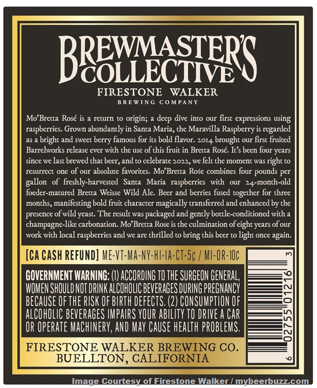 Firestone Walker Adding California pFriemin’ Collaboration & Mo’ Bretta Rosé Firestone Walker Adding California pFriemin’ Collaboration & Mo’ Bretta Rosé