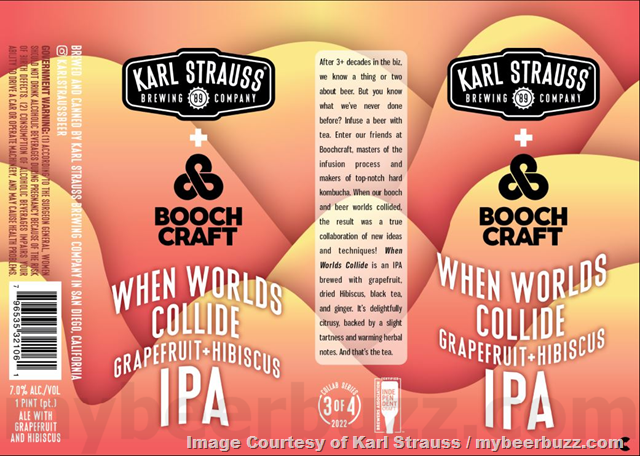 Karl Straus & Sierra Nevada Collaborate On What’s Cooler Than Being Cool? Cold IPA / When Worlds Collide Grapefruit + Hibiscus IPA Karl Straus & Sierra Nevada Collaborate On What’s Cooler Than Being Cool? Cold IPA / When Worlds Collide Grapefruit + Hibiscus IPA