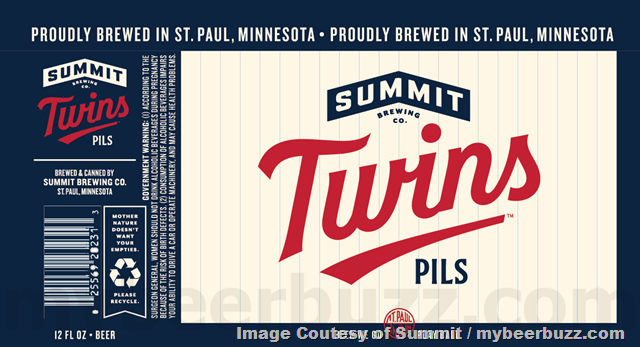 Summit & Minnesota Twins Team Up For Twins Pils Summit & Minnesota Twins Team Up For Twins Pils