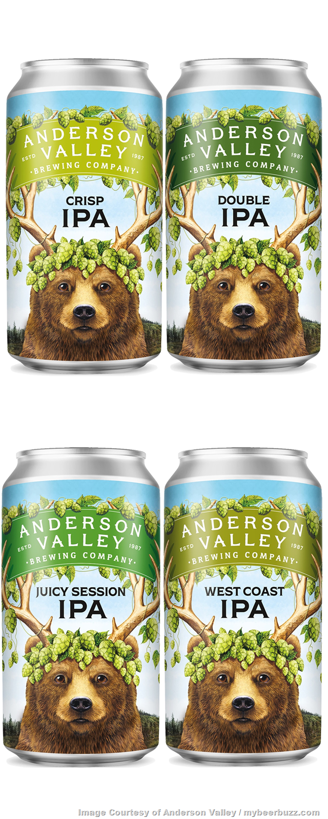 Anderson Valley Adding Crisp IPA Anderson Valley Adding Crisp IPA