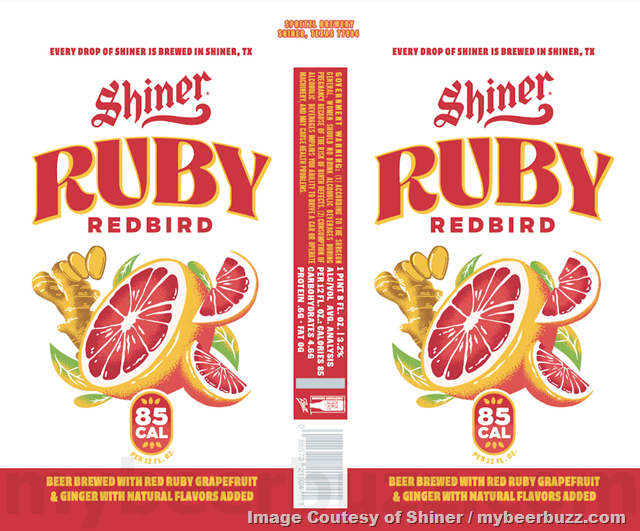 Shiner Adding ¡Órale! Limón / Ruby Red Bird Shiner Adding ¡Órale! Limón / Ruby Red Bird