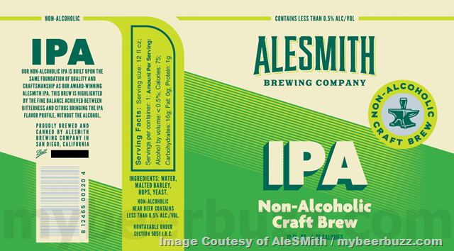 AleSmith Adding Non-Alcoholic IPA AleSmith Adding Non-Alcoholic IPA
