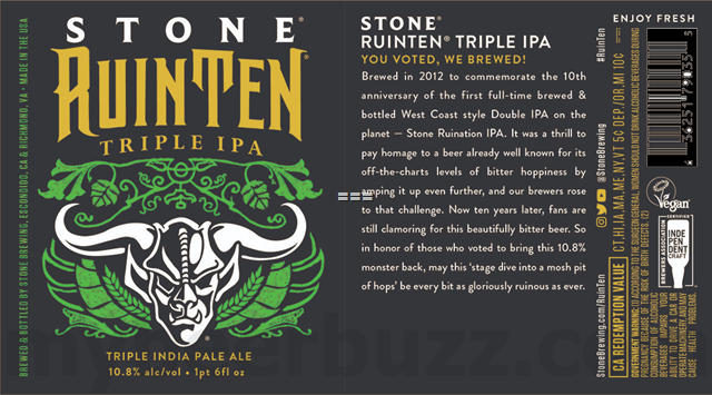 Stone Adding One Batch Dispatch Simcoe & Strata & Sabro Oh My! / RuinTen Returns Stone Adding One Batch Dispatch Simcoe & Strata & Sabro Oh My! / RuinTen Returns