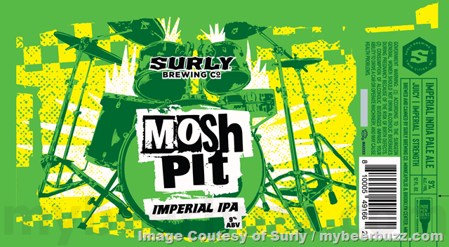 Surly Updating Mosh Pit Juicy Pale Ale, Mosh Pit Hazy & Mosh Pit Imperial IPA Surly Updating Mosh Pit Juicy Pale Ale, Mosh Pit Hazy & Mosh Pit Imperial IPA