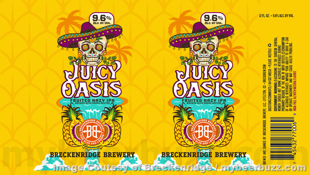 Breckenridge Brewery Adding Juicy Oasis & Agave Juicy Oasis Fruited Hazy IPAs Breckenridge Brewery Adding Juicy Oasis & Agave Juicy Oasis Fruited Hazy IPAs