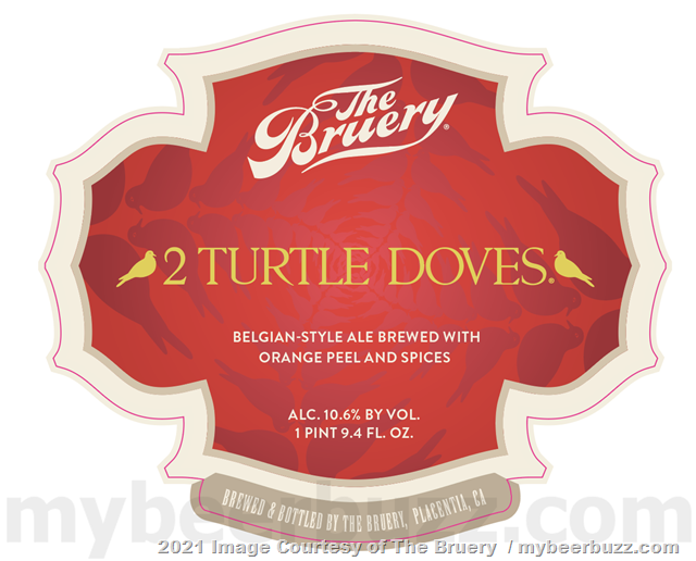 Mybeerbuzz.com Highlights The Bruery 2 Turtle Doves 2021 (Review) 8 image