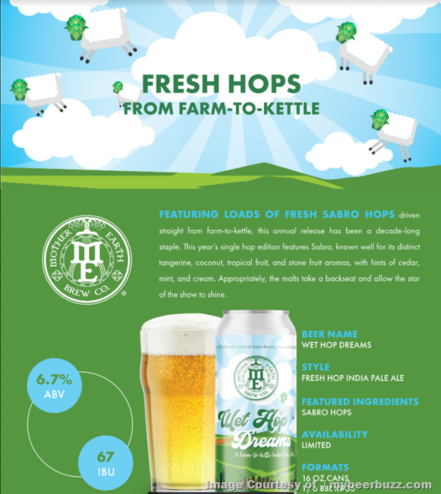 Mother Earth Brew Co Releasing Wet Hop Dreams Mother Earth Brew Co Releasing Wet Hop Dreams