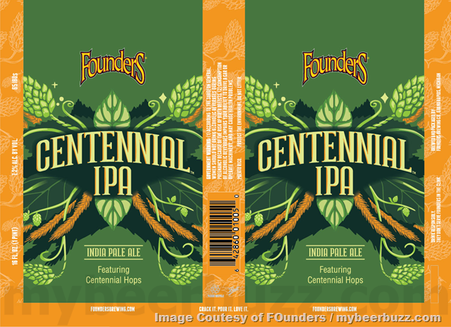 Founders Centennial IPA 16oz 4-Packs Coming In 2022 Founders Centennial IPA 16oz 4-Packs Coming In 2022