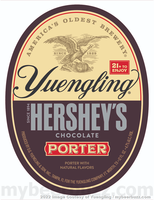 Yuengling Hershey’s Chocolate Porter Is Baaaack This Fall for a Limited Time Yuengling Hershey’s Chocolate Porter Is Baaaack This Fall for a Limited Time