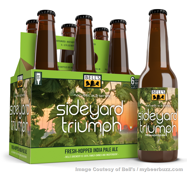 Bell’s Sideyard Ale Will Return Along With Two, New Limited Fresh-Hopped Beers Bell’s Sideyard Ale Will Return Along With Two, New Limited Fresh-Hopped Beers