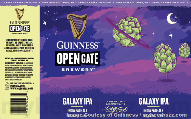 Guinness Open Gate Adding Guinness IPA & Galaxy IPA Guinness Open Gate Adding Guinness IPA & Galaxy IPA