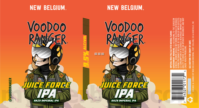 New Belgium Adding Voodoo Ranger Juice Force IPA New Belgium Adding Voodoo Ranger Juice Force IPA
