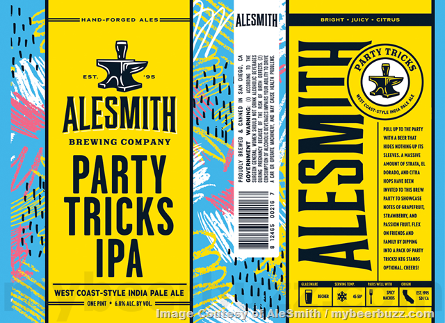 AleSmith Adding Party Tricks Cans / My Bloody Valentine / 394 AleSmith Adding Party Tricks Cans / My Bloody Valentine / 394