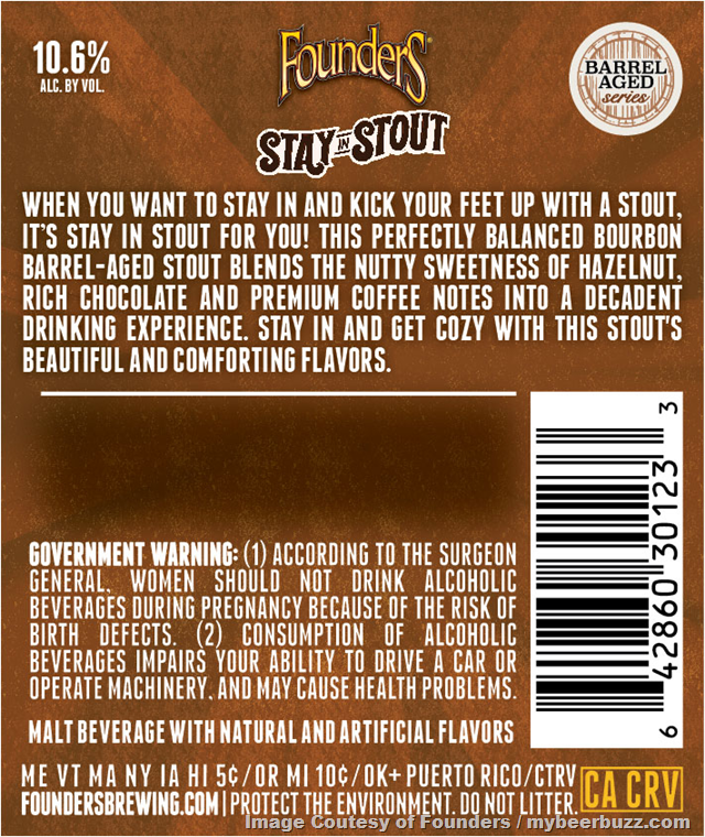 Founders Stay In Stout Coming To Barrel Aged Series Founders Stay In Stout Coming To Barrel Aged Series