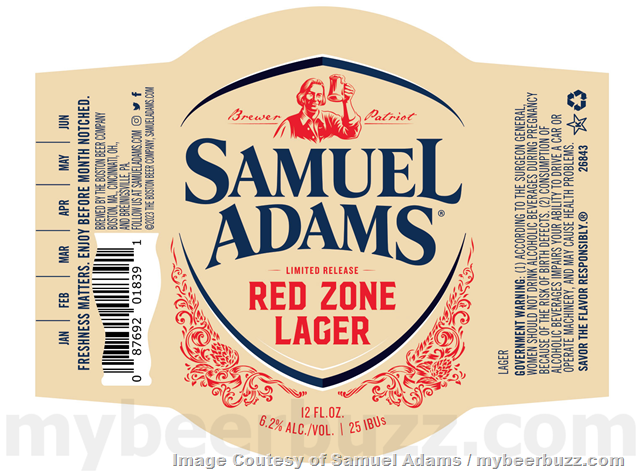 Samuel Adams Adding Breakaway Blonde & Updating Red Zone Samuel Adams Adding Breakaway Blonde & Updating Red Zone