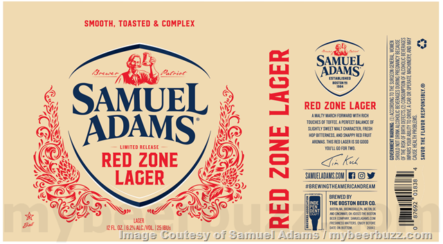 Samuel Adams Adding Breakaway Blonde & Updating Red Zone Samuel Adams Adding Breakaway Blonde & Updating Red Zone