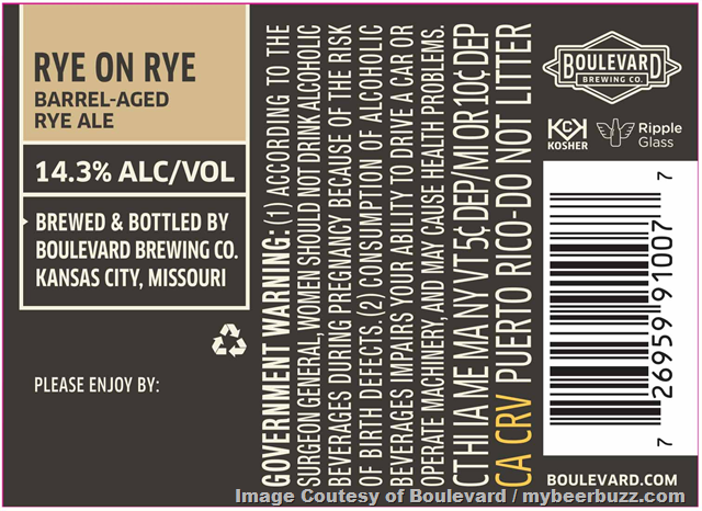 Boulevard Rye On Rye Returns For 2021 Boulevard Rye On Rye Returns For 2021