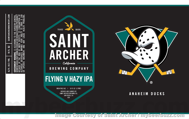 Saint Archer Adding Fly Together Lager & Flying V Hazy IPA For Anaheim Ducks Hockey Saint Archer Adding Fly Together Lager & Flying V Hazy IPA For Anaheim Ducks Hockey