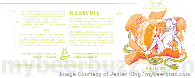 Jester King & Tired Hands Team Up For H.EXECUTE Jester King & Tired Hands Team Up For H.EXECUTE