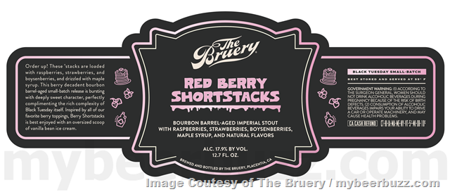 The Bruery Adding Chocobanana Shortstacks, Maple Shortstacks, Red Berry Shortstacks & Blueberry Shortstacks The Bruery Adding Chocobanana Shortstacks, Maple Shortstacks, Red Berry Shortstacks & Blueberry Shortstacks