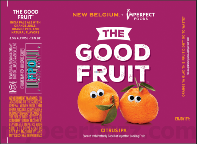 New Belgium & Imperfect Foods Team Up For Citrus IPA / The Good Fruit / Citrus Rescue New Belgium & Imperfect Foods Team Up For Citrus IPA / The Good Fruit / Citrus Rescue