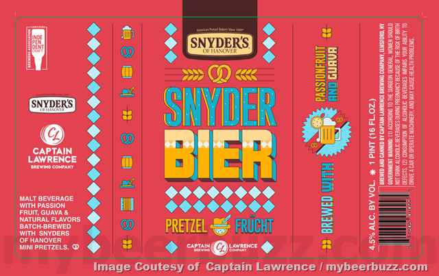 Captain Lawrence & Snyder’s Of Hanover Team Up For Snyder Bier Pretzel Märzen & Pretzel Frücht Captain Lawrence & Snyder’s Of Hanover Team Up For Snyder Bier Pretzel Märzen & Pretzel Frücht
