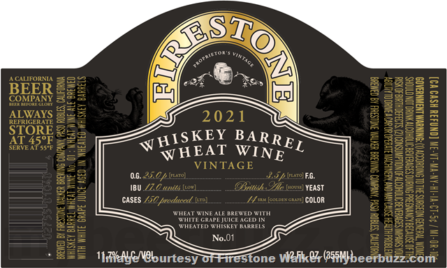 Firestone Walker Adding 2021 Sazarac, 2021 Brandy Barrel Barley Wine, 2021 Tequila Barrel Merkin, 2021 Stickee Monkee, 2021 Whiskey Barrel Wheat Wine & 2021 Parabola Autumn Edition Firestone Walker Adding 2021 Sazarac, 2021 Brandy Barrel Barley Wine, 2021 Tequila Barrel Merkin, 2021 Stickee Monkee, 2021 Whiskey Barrel Wheat Wine & 2021 Parabola Autumn Edition
