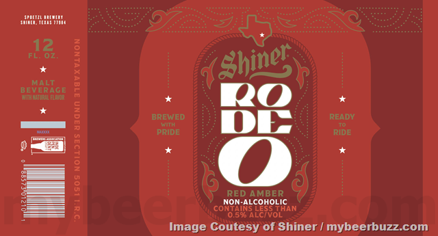 image Shiner Adding Non-Alcoholic Rodeo Golden Brew & Rodeo Red Amber
