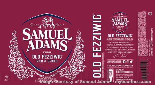 Samuel Adams Old Fezziwig Returning For 2021 In 12oz Cans & Bottles Samuel Adams Old Fezziwig Returning For 2021 In 12oz Cans & Bottles