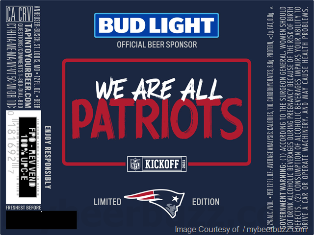 Bud Light Reveals 2021 NFL Kickoff Cans Bud Light Reveals 2021 NFL Kickoff Cans