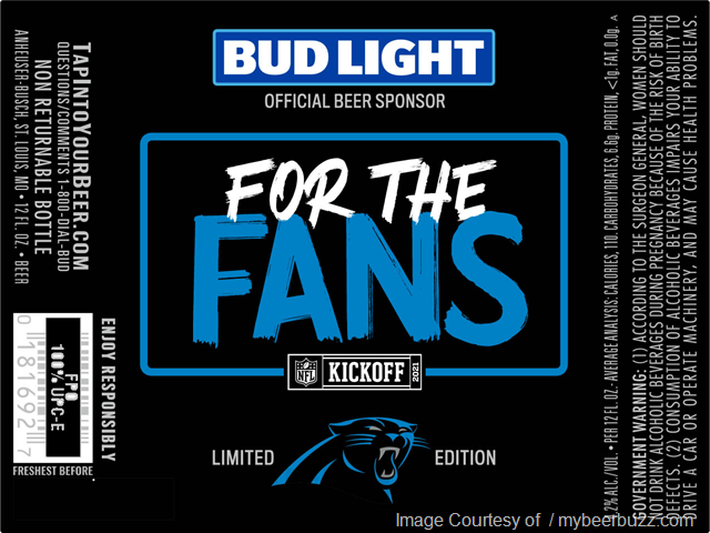 Bud Light Reveals 2021 NFL Kickoff Cans Bud Light Reveals 2021 NFL Kickoff Cans
