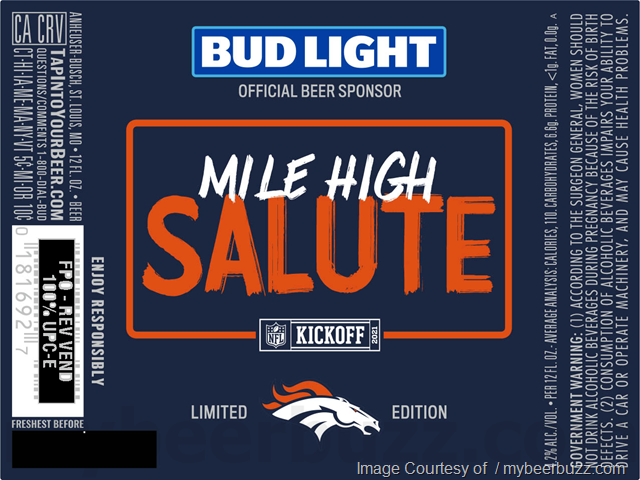 Bud Light Reveals 2021 NFL Kickoff Cans Bud Light Reveals 2021 NFL Kickoff Cans