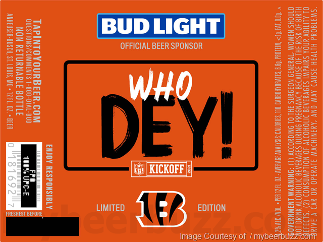 Bud Light Reveals 2021 NFL Kickoff Cans Bud Light Reveals 2021 NFL Kickoff Cans