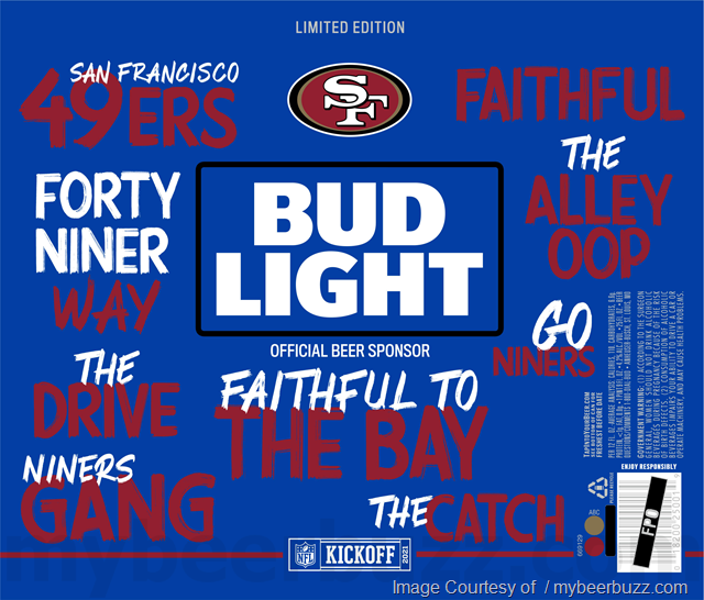 Bud Light Reveals 2021 NFL Kickoff Cans Bud Light Reveals 2021 NFL Kickoff Cans