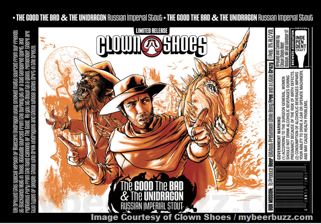 Clown Shoes Adding Pumpkin Sombrero To Luchador Series / The Good The Bad & The Unidragon Clown Shoes Adding Pumpkin Sombrero To Luchador Series / The Good The Bad & The Unidragon