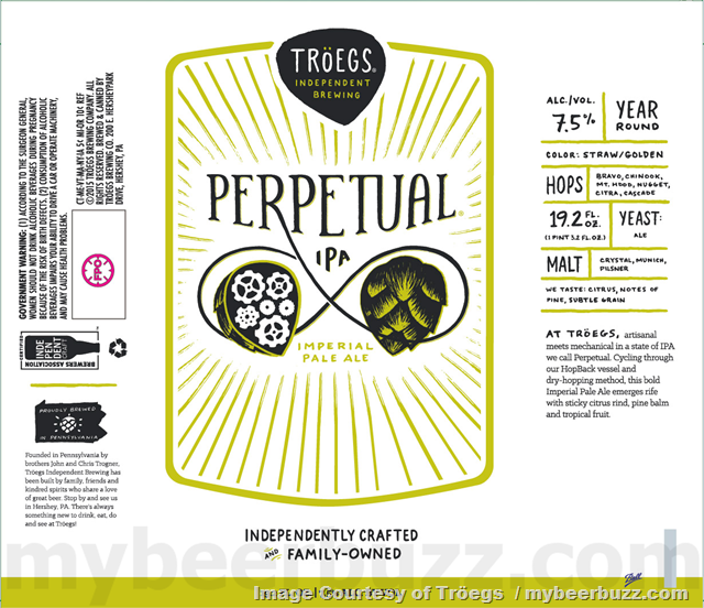 Tröegs Perpetual Haze Coming To 16oz Cans & Perpetual IPA Coming To 19.2oz Cans Tröegs Perpetual Haze Coming To 16oz Cans & Perpetual IPA Coming To 19.2oz Cans