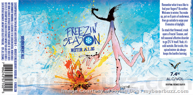 Flying Dog Working On Freezin’ Season Spiced Winter Ale Flying Dog Working On Freezin’ Season Spiced Winter Ale